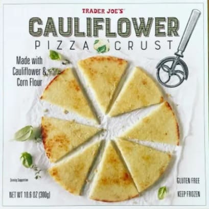 Trader Joe's Cauliflower Pizza Crust Box