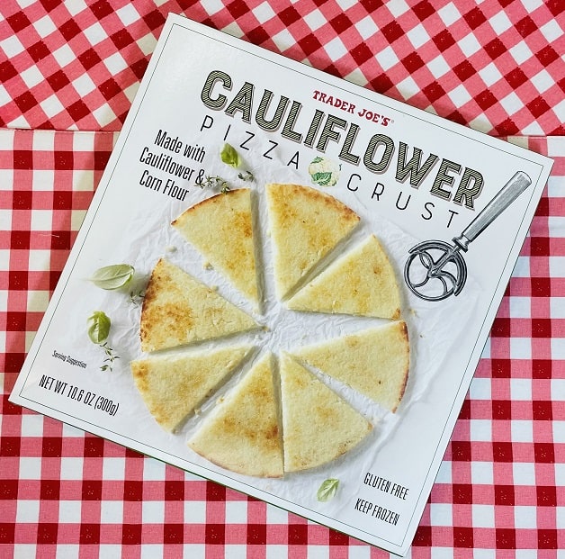 Trader Joe's Cauliflower Pizza Crust Box