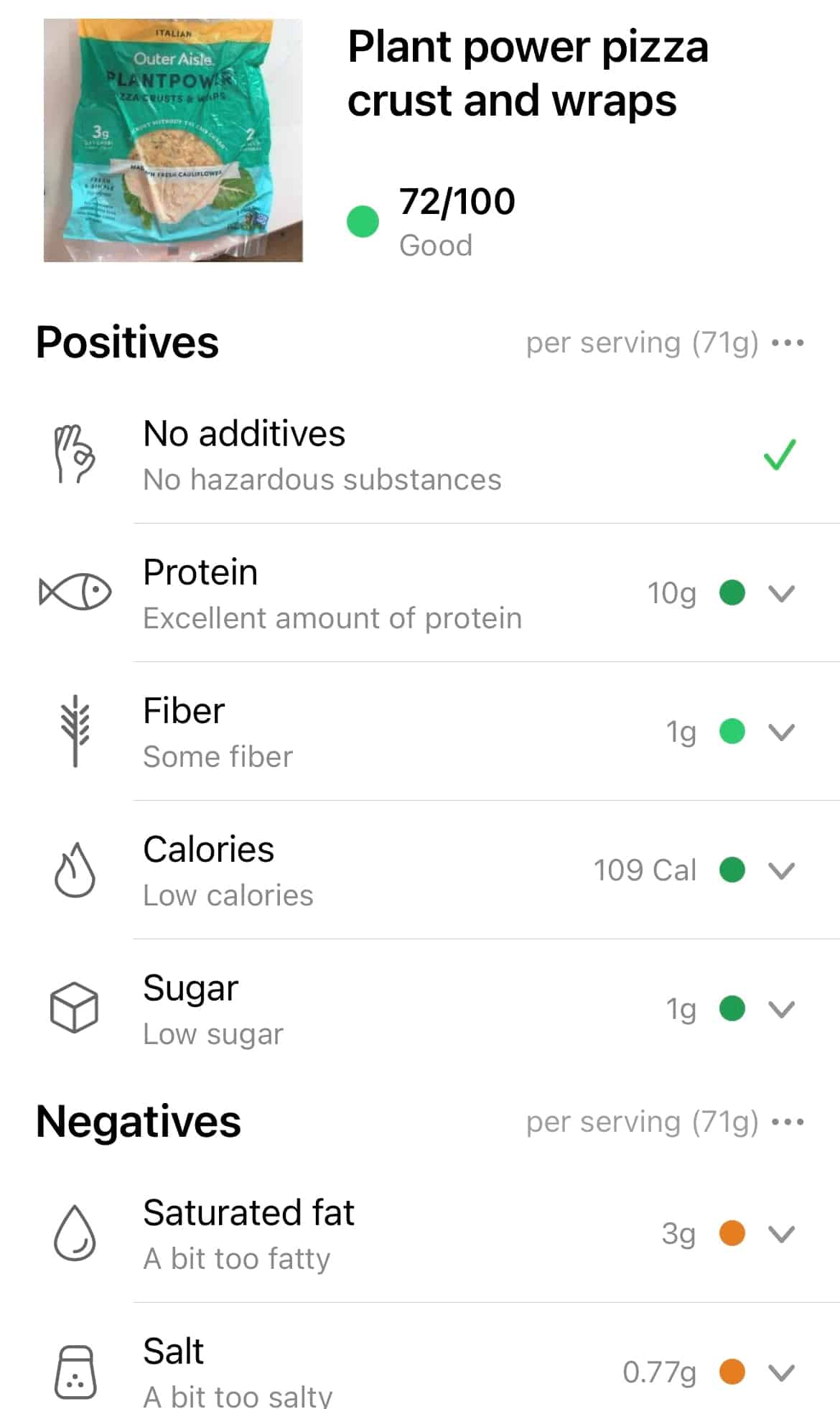 Outer Aisle Cauliflower Pizza Crust Everything About It Gluten Free