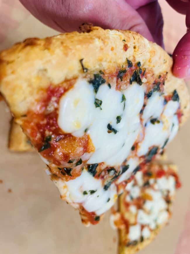 Banza GF Margherita Pizza Slice